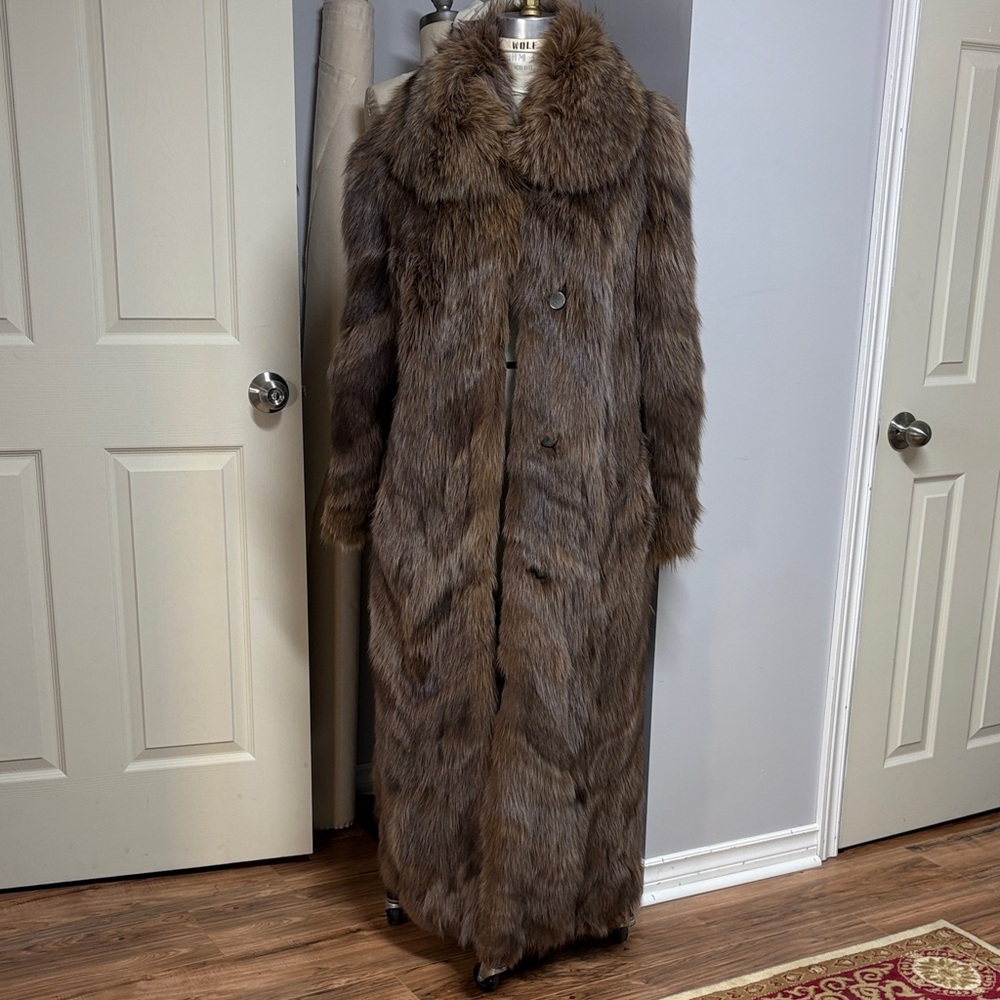 Genuine Fox fur coat